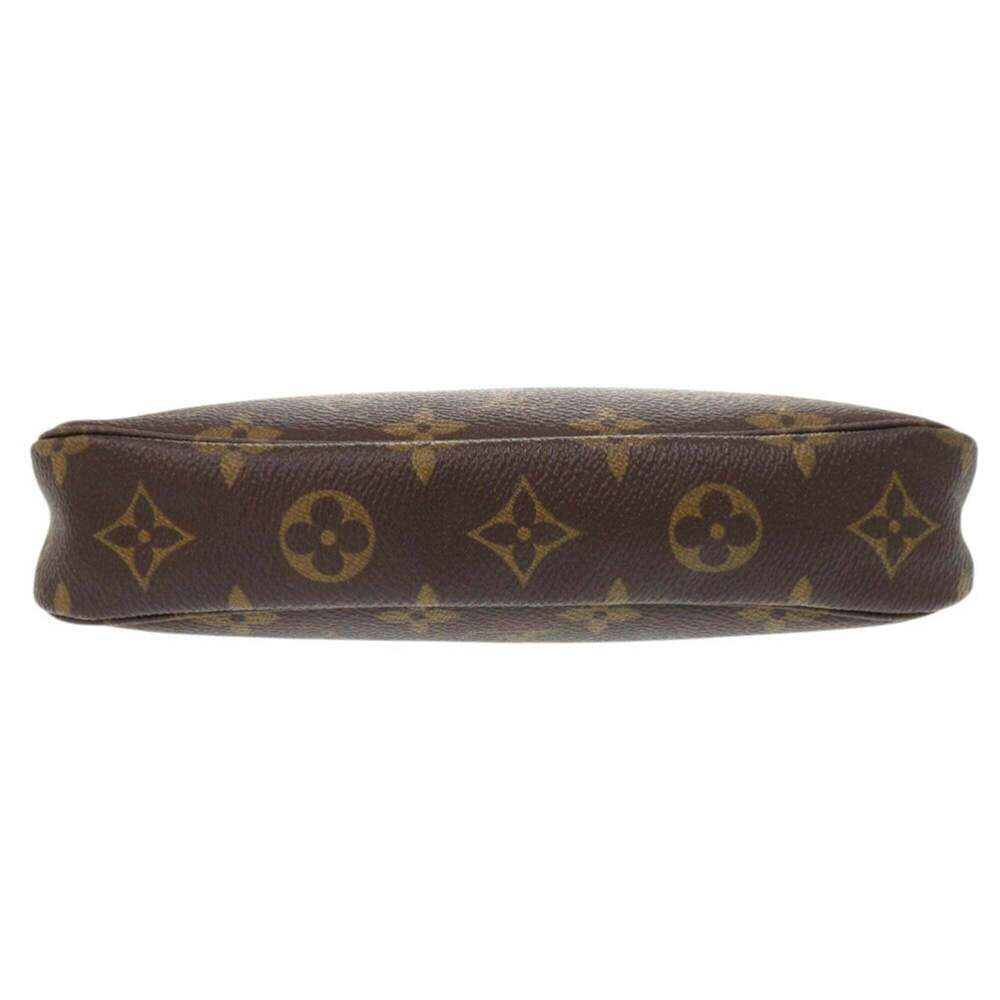 LOUIS VUITTON Authentic Brown Monogram Pochette Pouch - Picture 3 of 10